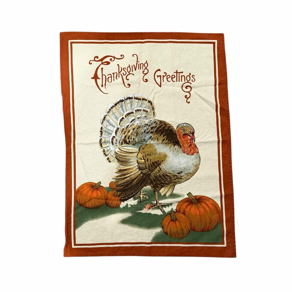 Williams Sonoma Thanksgiving Tea Towel